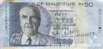 Mauritian banknote - 50 RS