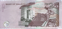 Mauritian banknote - Rs 25 money